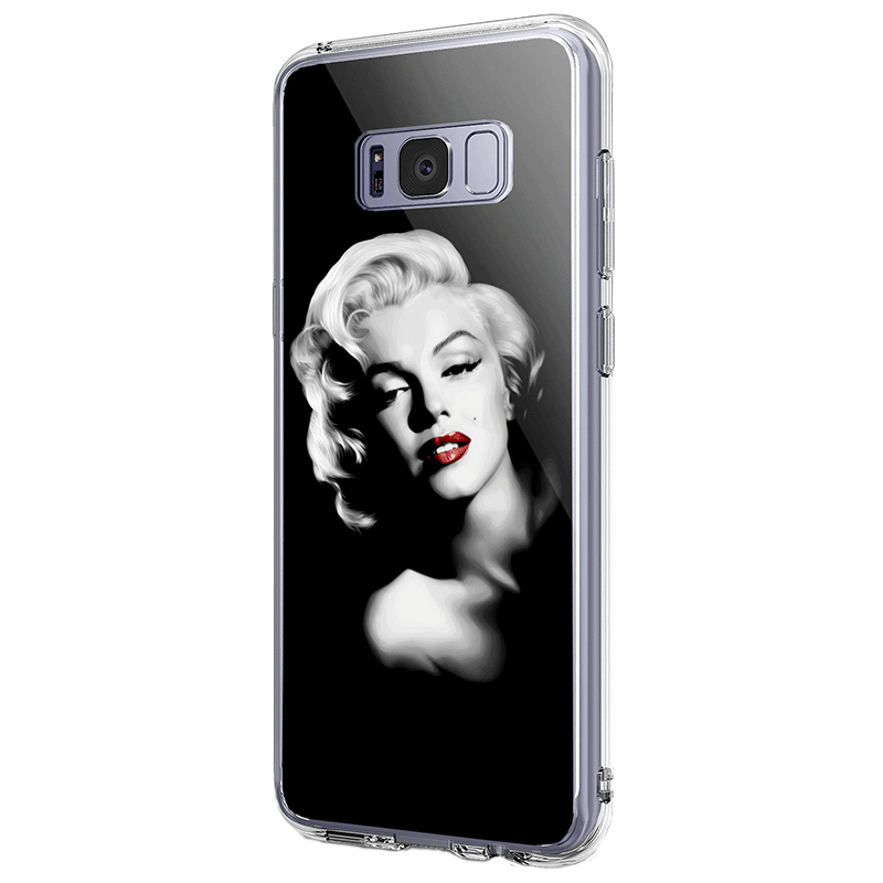 Marilyn - Samsung Galaxy S8 Plus Carcasa Premium Silicon