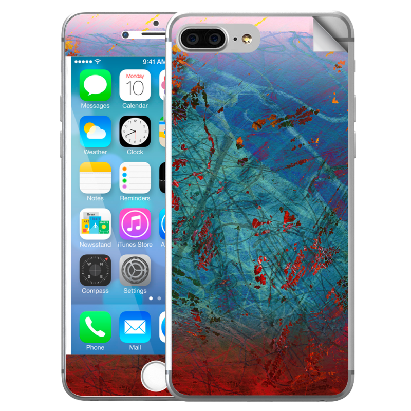 Metallic Scratch - iPhone 7 Plus / iPhone 8 Plus Skin