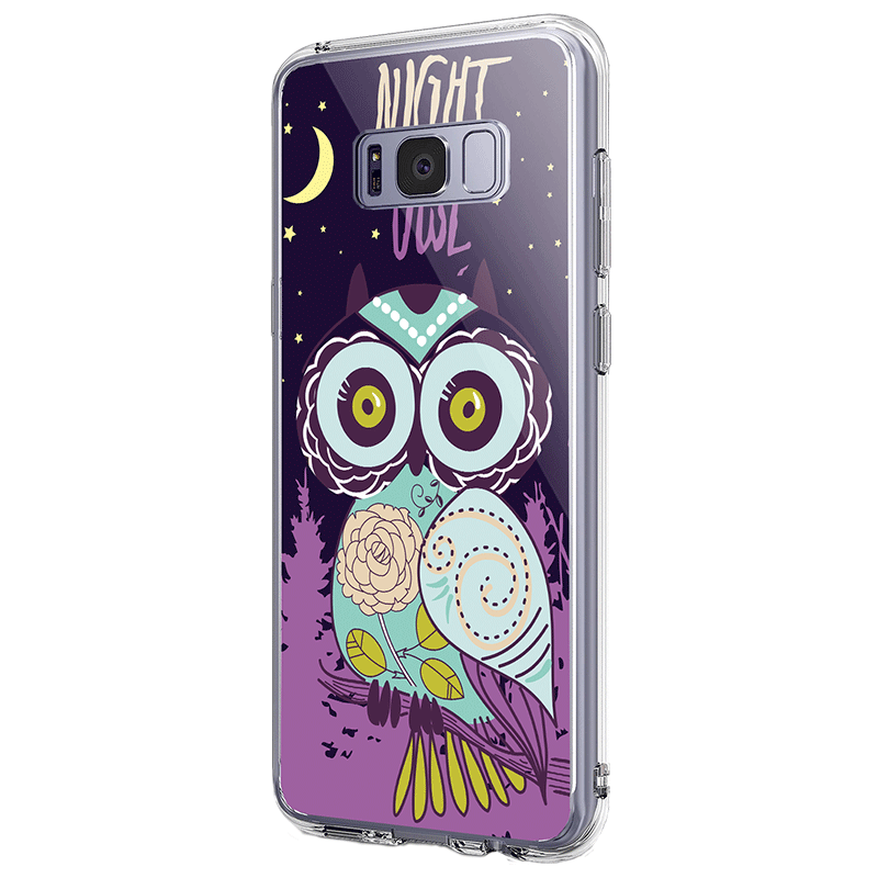 Night Owl - Samsung Galaxy S8 Carcasa Premium Silicon