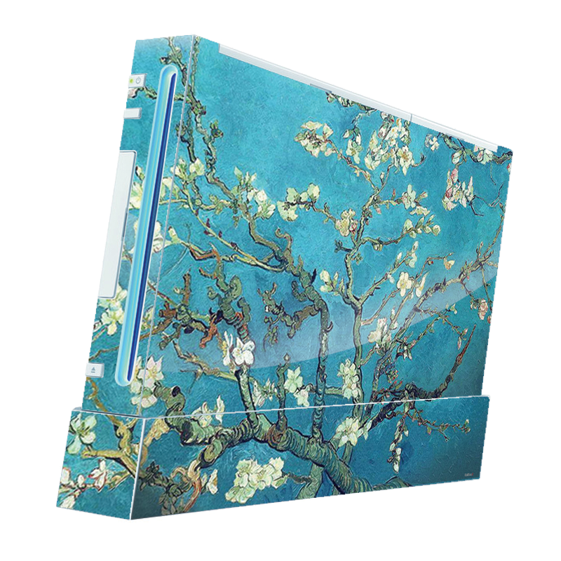 Van Gogh - Branches with Almond Blossom - Nintendo Wii Consola Skin