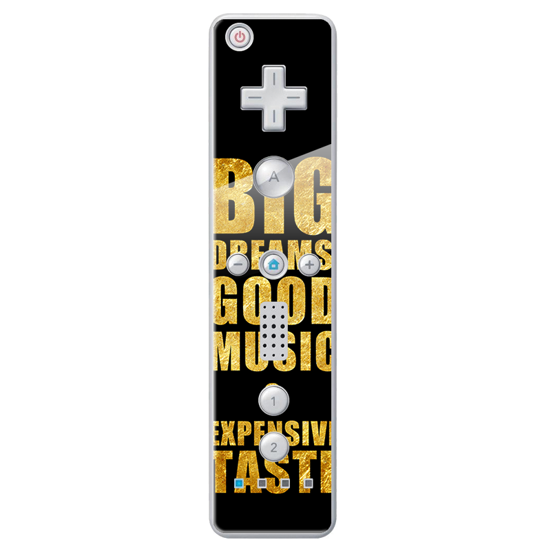 Good Music Black - Nintendo Wii Remote Skin