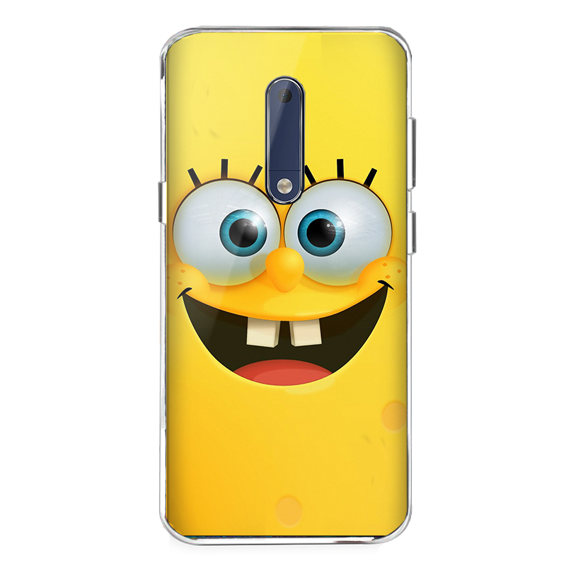 Spongebob - Nokia 5 Carcasa Transparenta Silicon
