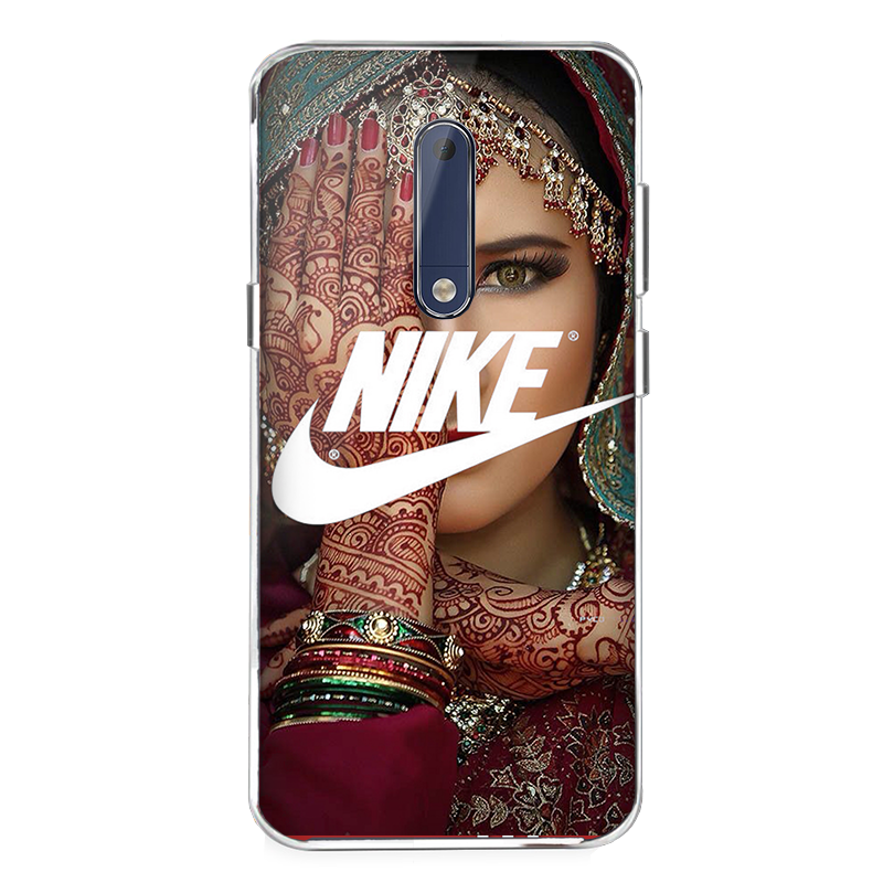 Indian Nike - Nokia 5 Carcasa Transparenta Silicon
