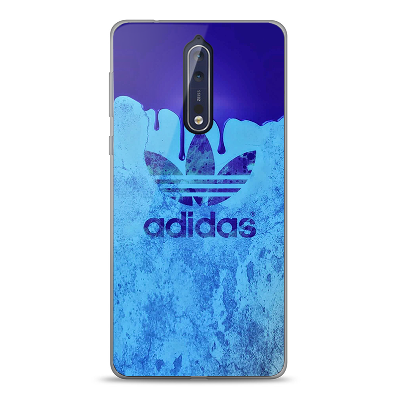 Dope Adidas - Nokia 8 Carcasa Transparenta Silicon