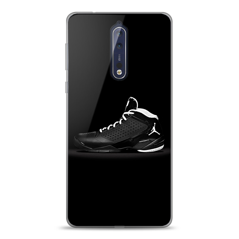 Air Jordan - Nokia 8 Carcasa Transparenta Silicon