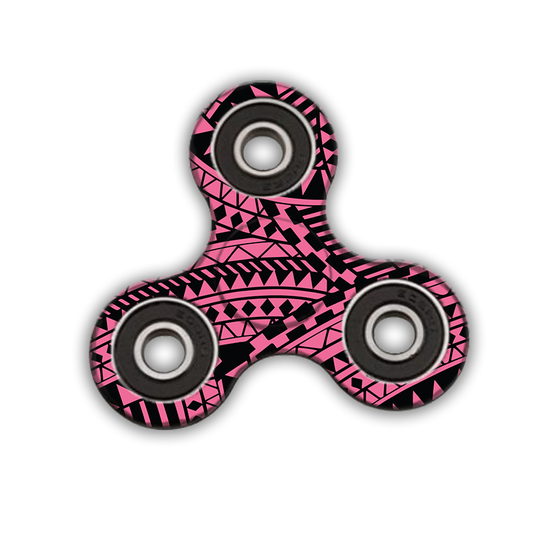 Fidget Spinner - Pink & Black