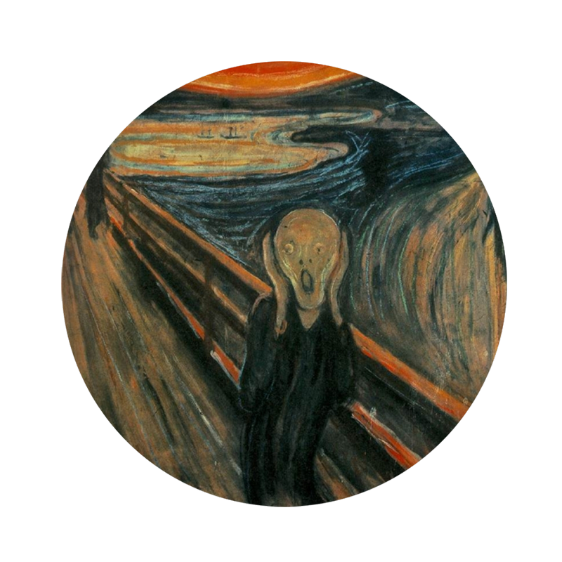 Popsocket Edvard Munch - The Scream, Accesoriu telefon