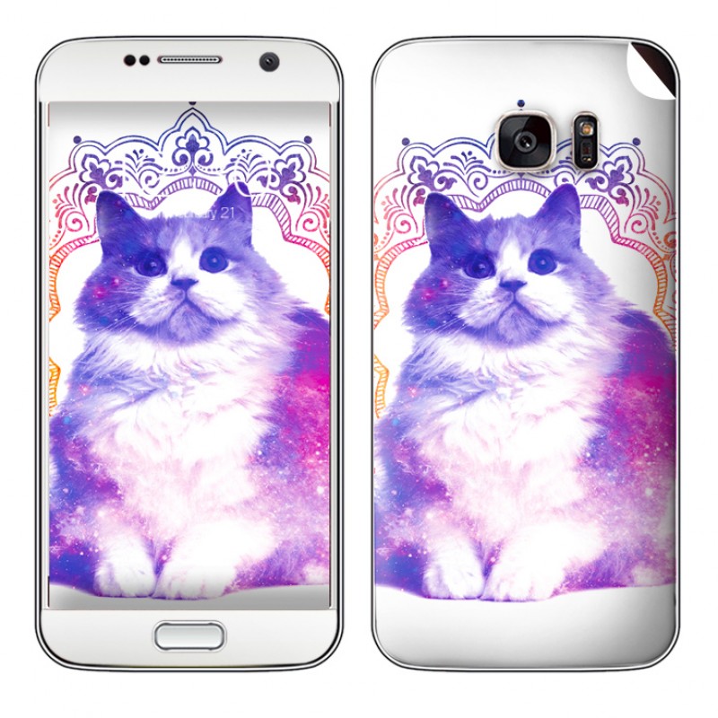 Galaxy Cat - Samsung Galaxy S7 Edge Skin