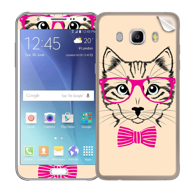 Hipster Cat - Samsung Galaxy J5 Skin
