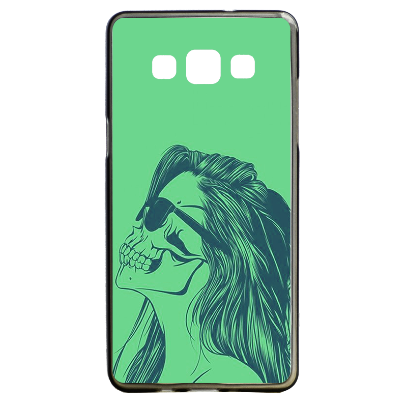 Skull Girl - Samsung Galaxy A5 Carcasa Silicon