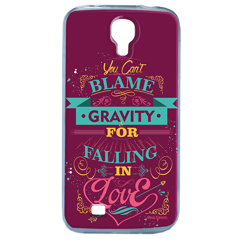 Falling in Love - Samsung Galaxy S4 Carcasa Silicon
