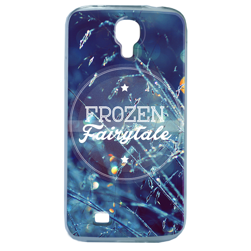 Frozen Fairytale - Samsung Galaxy S4 Carcasa Transparenta Silicon