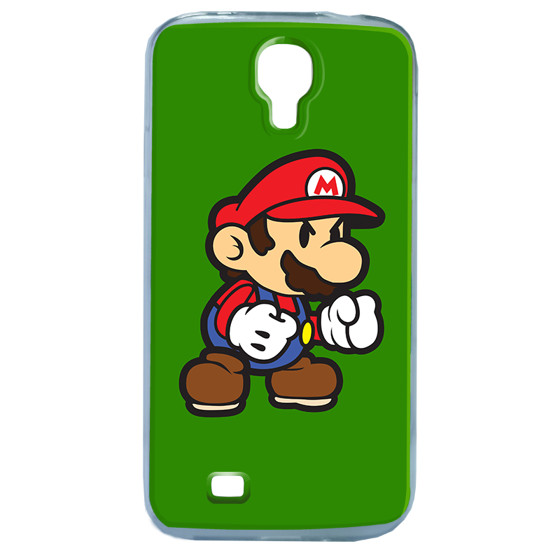 Mario One - Samsung Galaxy S4 Carcasa Transparenta Silicon