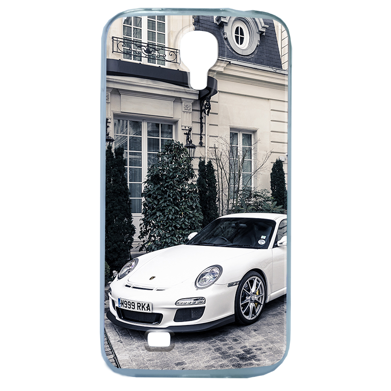 Porsche - Samsung Galaxy S4 Carcasa Transparenta Silicon
