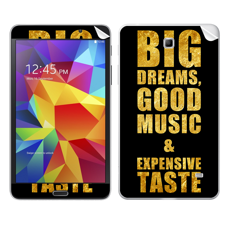 Good Music Black - Samsung Galaxy Tab Skin