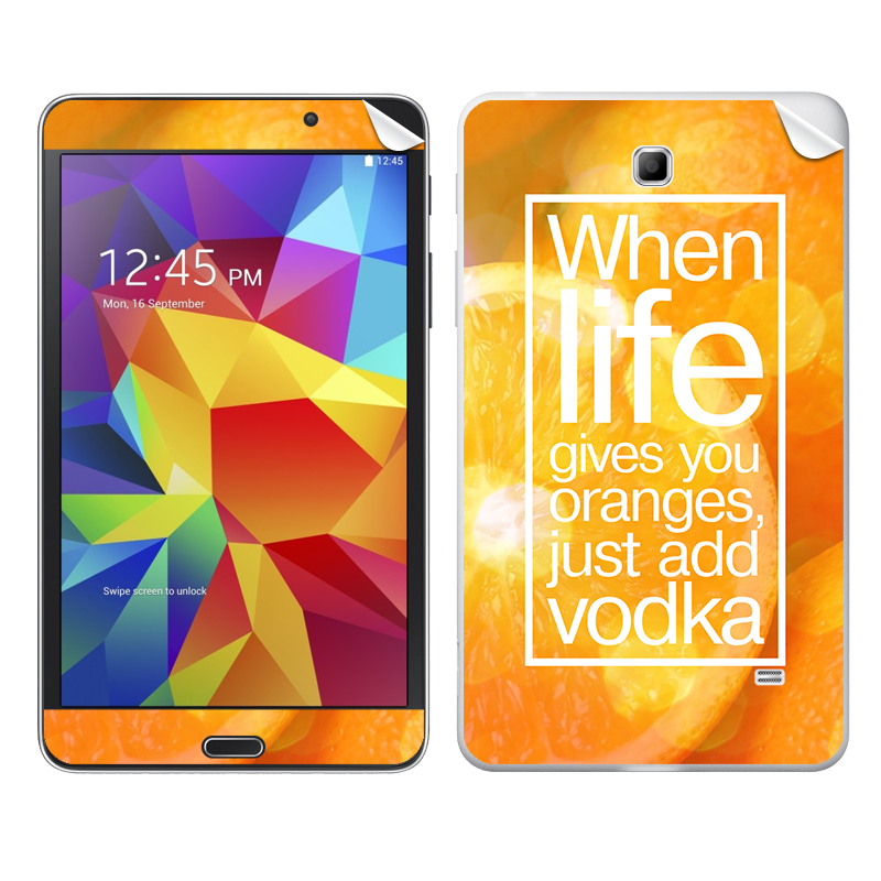 Vodka Orange - Samsung Galaxy Tab Skin