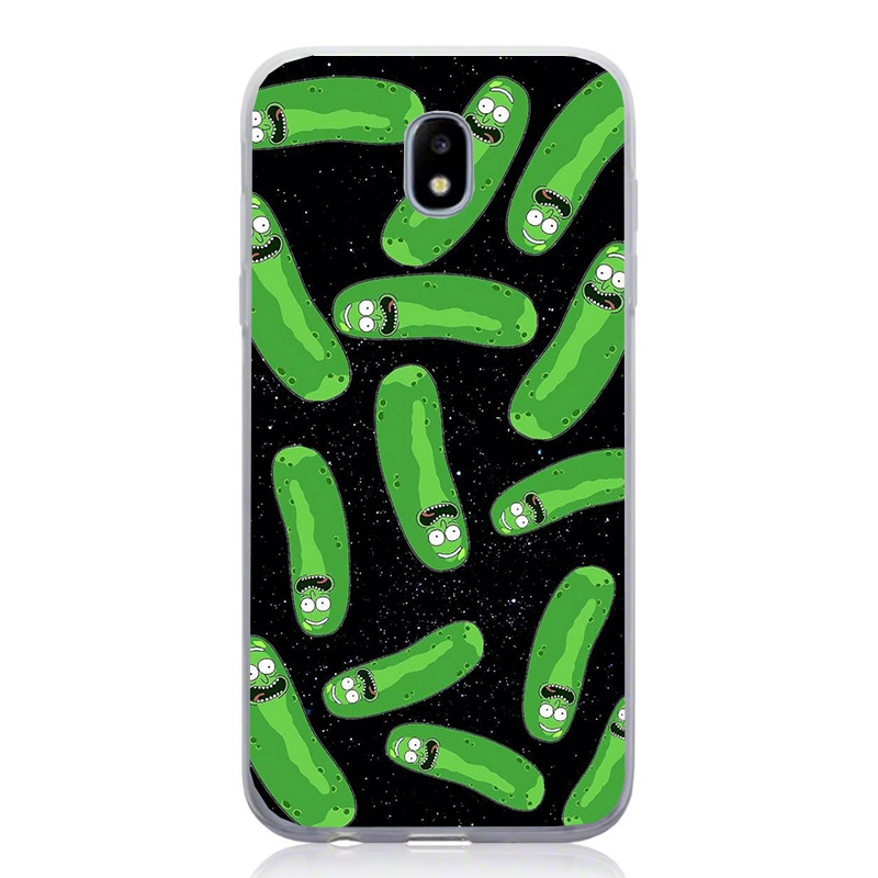 Pickle Rick Pattern - Samsung Galaxy J5 2017 Carcasa Silicon