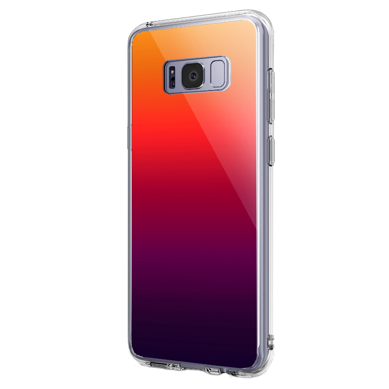 Sunset Gradients - Samsung Galaxy S8 Carcasa Premium Silicon