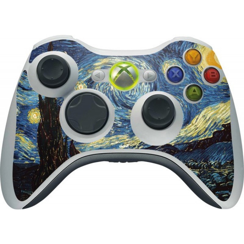 Van Gogh - Starry Night - Xbox 360 Wireless Controller Skin