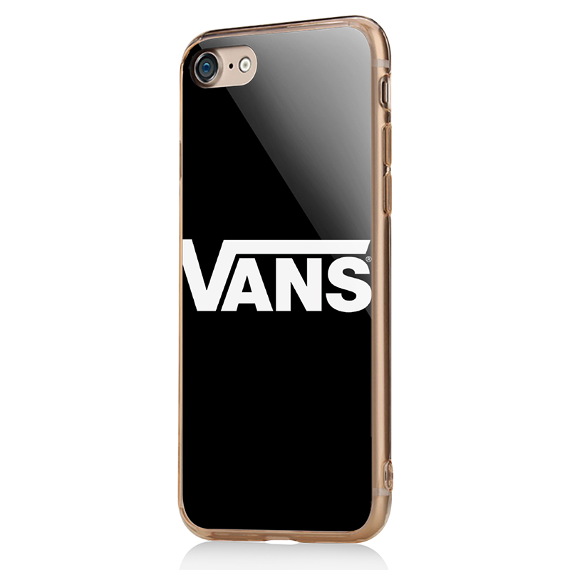 Black Vans - iPhone 7 / iPhone 8 Carcasa Transparenta Silicon