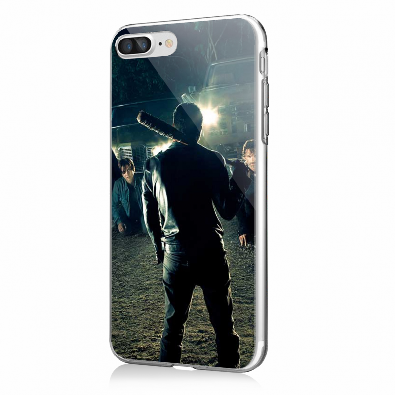Walking Dead - iPhone 7 Plus / iPhone 8 Plus Carcasa Transparenta Silicon