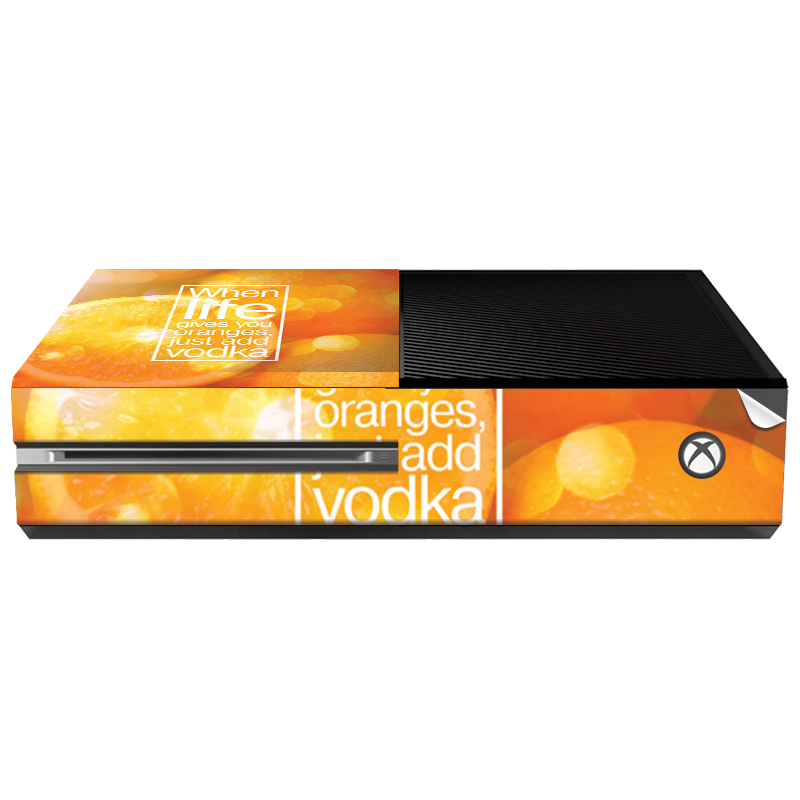 Vodka Orange - Xbox One Consola Skin