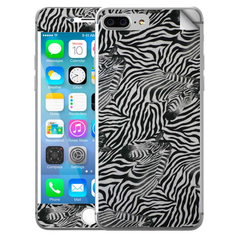 Zebra Pattern - iPhone 7 Plus / iPhone 8 Plus Skin