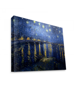 Van Gogh - Starryrhone - Canvas Art 35x30