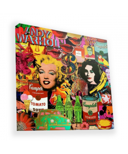Pop Art Mix - Canvas Art 45x45