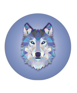 Popsocket Origami Wolf, Accesoriu telefon
