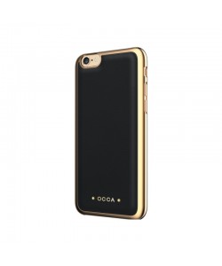 Occa Absolute Black - iPhone 7 Carcasa TPU (piele naturala)