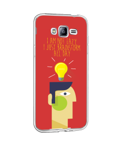 Brainstorm All Day - Samsung Galaxy J3 Carcasa Transparenta Silicon