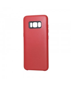 Just Must Moon Red - Samsung Galaxy S8 Plus Carcasa Silicon (flexibil, ultraslim, opac si mat)