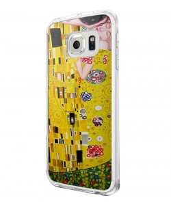 Gustav Klimt - The Kiss - Samsung Galaxy S6 Carcasa Plastic Premium