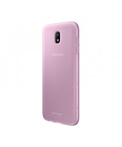 Samsung Jelly Cover Pink - Samsung Galaxy J7 (2017) Carcasa Silicon Roz