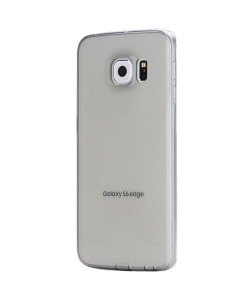 Husa Samsung Galaxy S6 Edge Rock Ultrathin Transparent Black