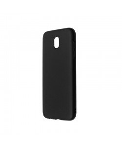 Just Must Uvo Black - Samsung Galaxy J5 (2017) Carcasa Plastic (material fin la atingere, slim fit)