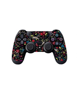 Flowers and Leaves - PS4 Dualshock Controller Skin