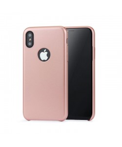 Meleovo Pure Gear I Rose Gold - iPhone X Carcasa Plastic
