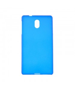 Just Must Candy - Nokia 3 Carcasa Silicon Semitransparent Blue