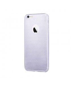 Devia Sparkle Crystal Black - iPhone 6/6S Carcasa Silicon 