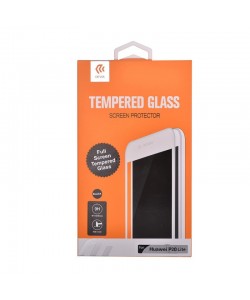 Folie Devia Frame Sticla Temperata Black (1 fata Anti-Shock, 9H, 2.5D, 0.26mm) - Huawei P20 Lite