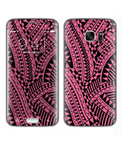 Pink & Black - Samsung Galaxy S7 Edge Skin  