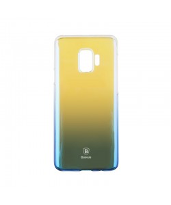 Baseus Glaze Transparent Blue - Samsung Galaxy S9 Carcasa Transparenta