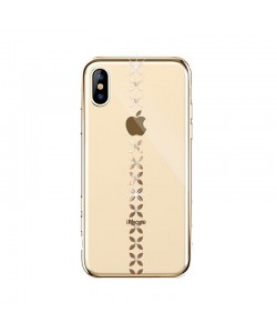 Devia Lucky Star Gold - iPhone XS / X Carcasa Policarbonat