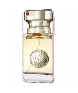 Versace Perfume - iPhone 6 Carcasa Transparenta Silicon