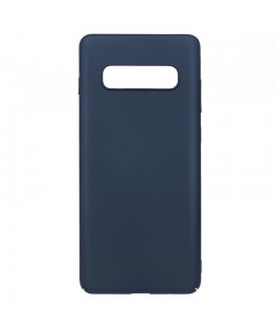 Just Must Uvo Navy - Samsung Galaxy S10 Carcasa Plastic (material fin la atingere, slim fit)