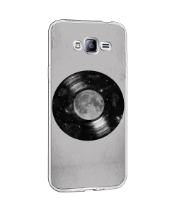 Space Vinyl - Samsung Galaxy J3 Carcasa Transparenta Silicon