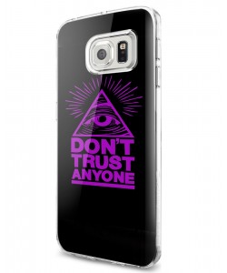 Don't Trust Anyone - Samsung Galaxy S7 Carcasa Silicon