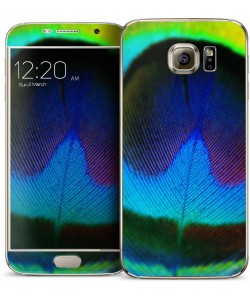 Peacock Feather - Samsung Galaxy S6 Skin
